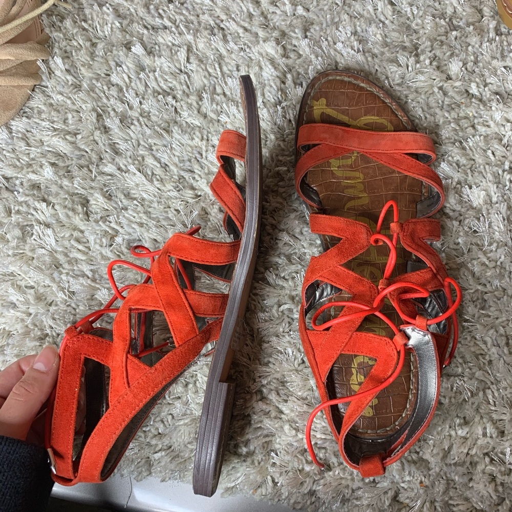 Red Sandals - Picture 2 of 2
